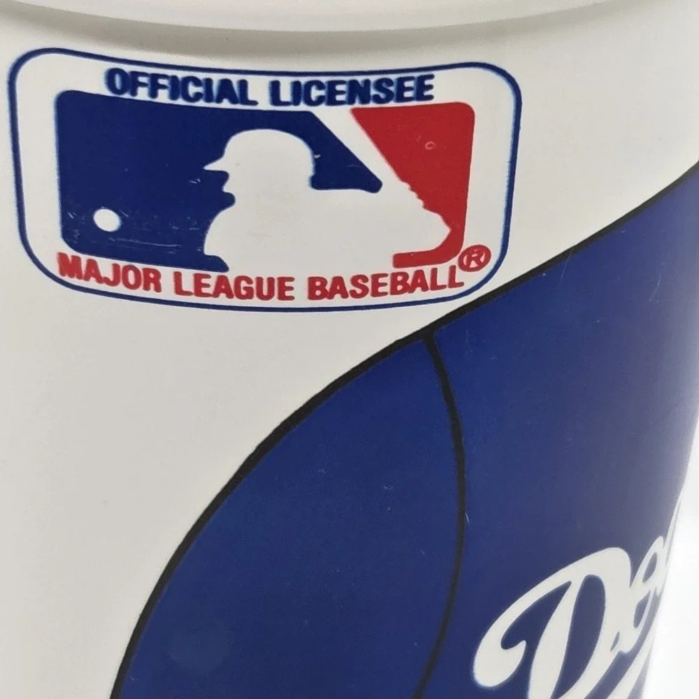 Vintage LA Dodgers ICEE Souvenir Cup Plastic Stadium Tumbler MLB‎ Baseball